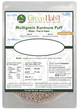 Load image into Gallery viewer, Greenhabit Multi-Grain Kurmura Murmura(Oats,Jowar,Ragi &amp; Bajra) aka Multi Grain Puff for Healthy Breakfast Snack Food